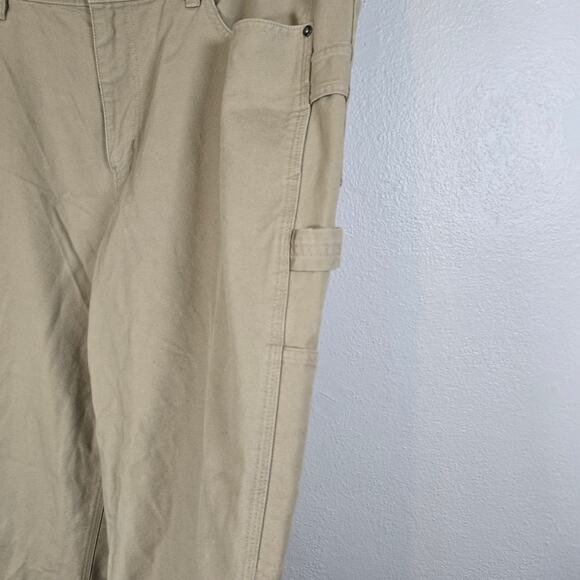 Patagonia M's Builder's Pants Men's 36 Retro Khaki Carpenter Work Wear Utility - Picture 9 of 11